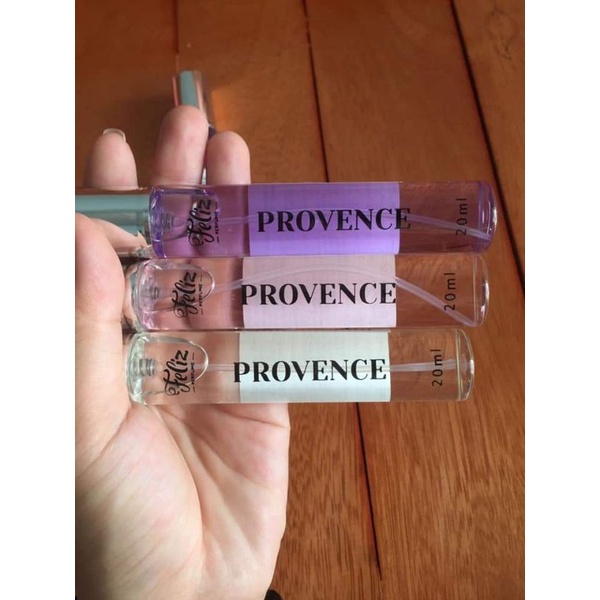Nước hoa Feliz Perfume Provence (màu trắng, hồng, tím), chai 20ml no box, tự tin lôi cuốn đầy quyến rũ, Moon Store 9999
