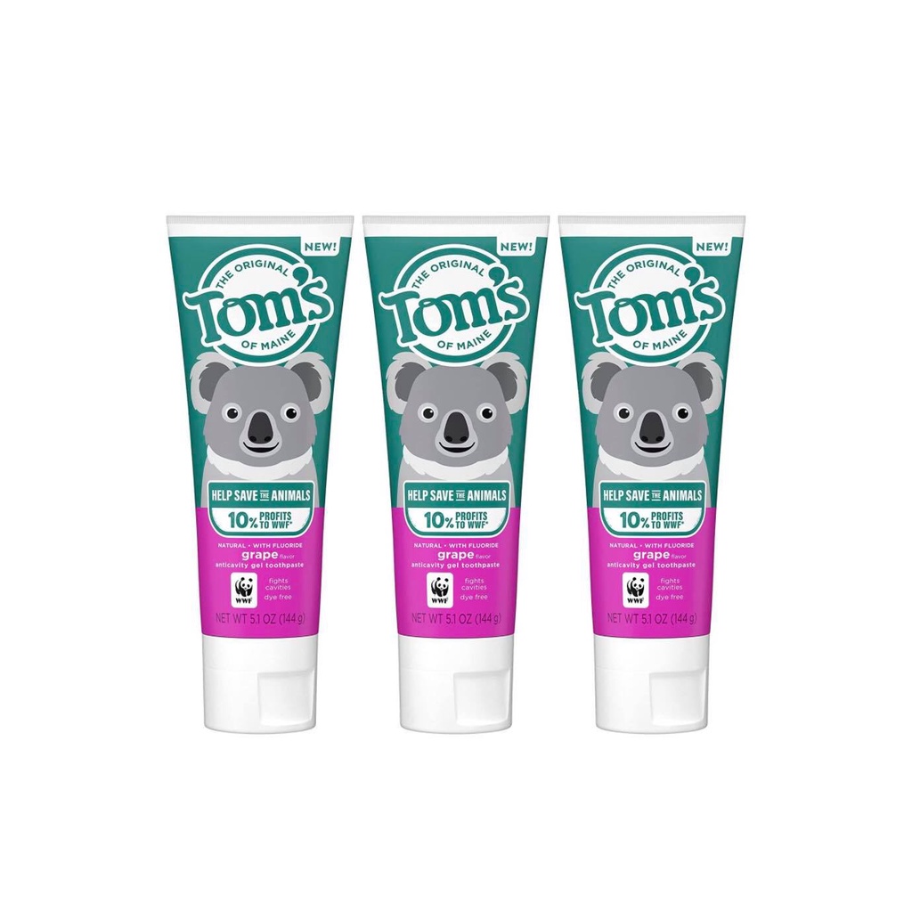 KEM ĐÁNH RĂNG DÀNH CHO BÉ TOM'S OF MAINE