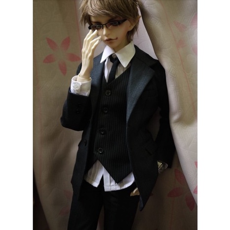 Rập may đồ búp bê BJD - Vest boy 1/4 -1/3