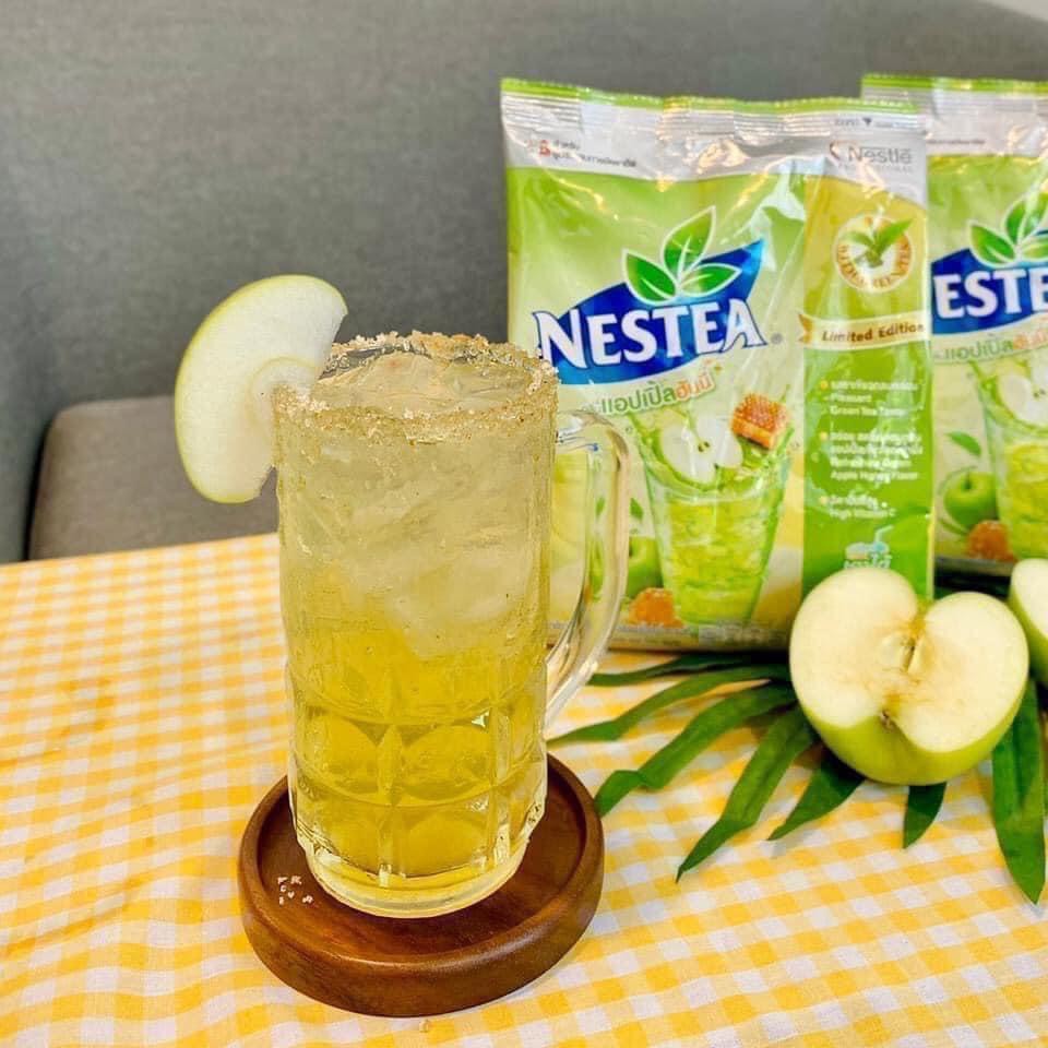 Hàng mới phải thử! Trà Mật ong táo xanh NESTEA