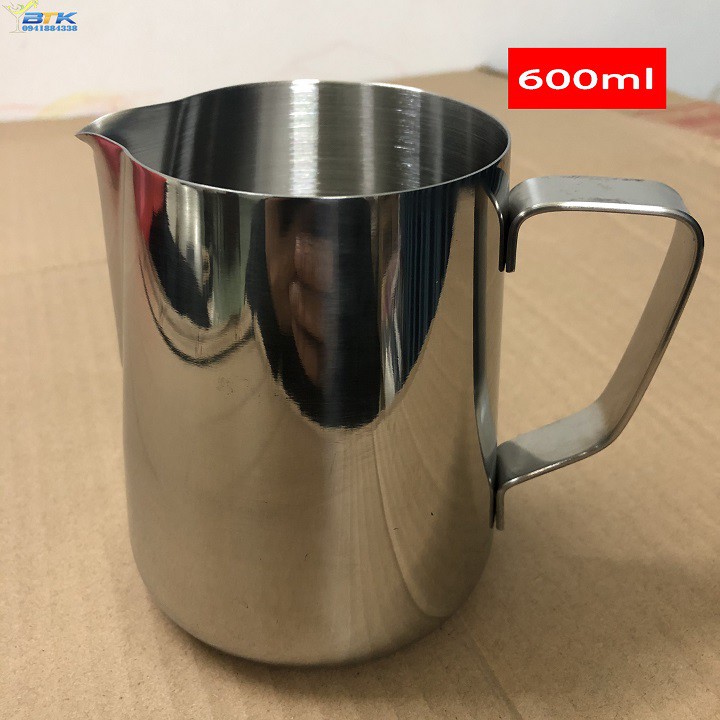 Ca Đánh Sữa Inox304 Có Vạch Chia