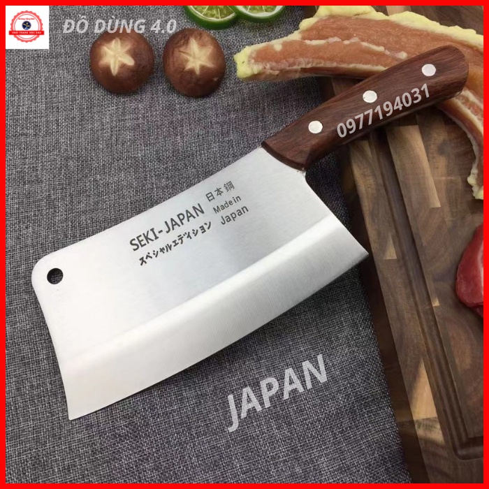 Dao chặt xương bò heo cao cấp hãng Seki nhập khẩu từ Nhật Bản-phiên bản mới nhất 2022