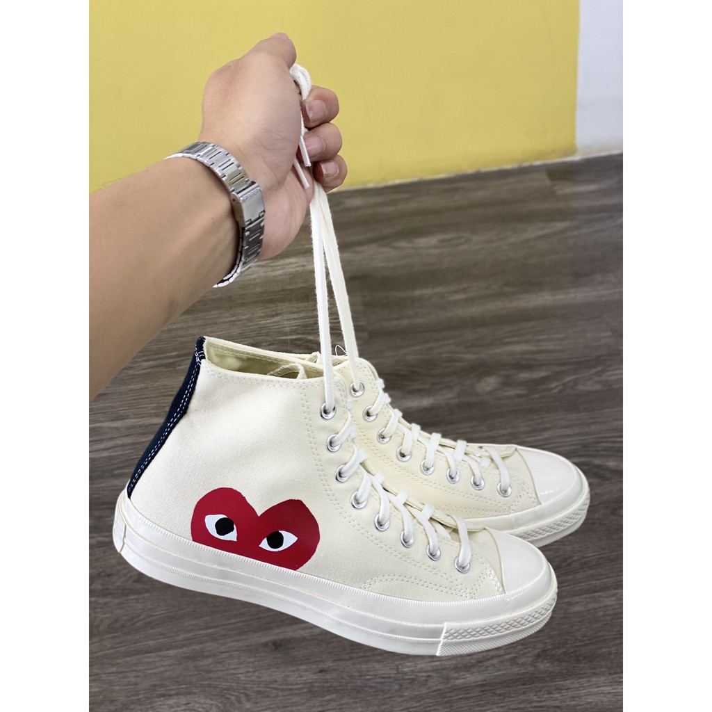 white high top cdg