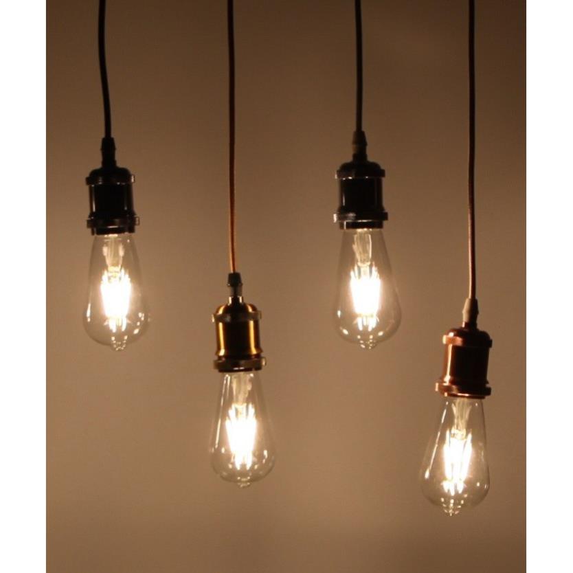 Dây đèn thả cổ điển bóng đèn trang trí Edison ST64 4W