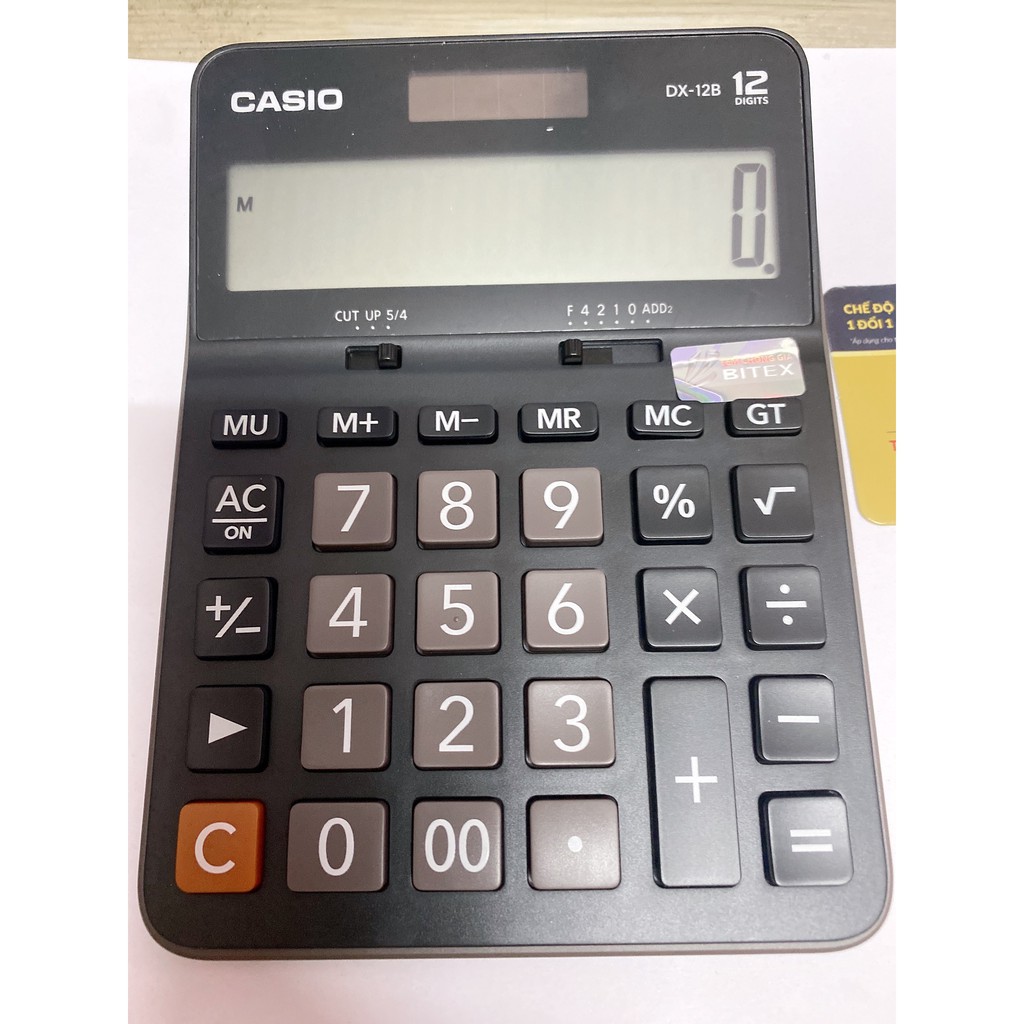 Máy tính Tiền Casio DX-12B Chính Hãng