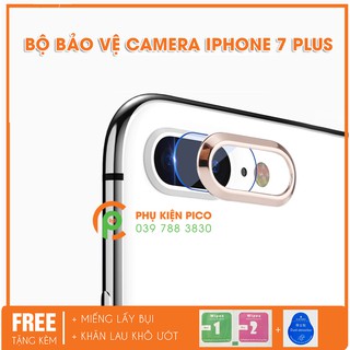 bộ bảo vệ camera iphone 7 plus – vòng bảo vệ và miếng dán camera iphone 7 plus 2018