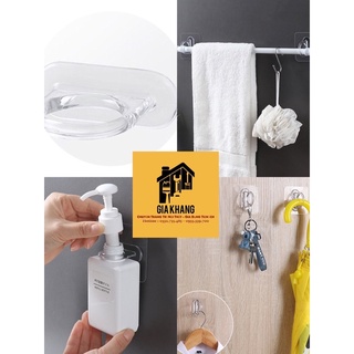 Móc tròn trong treo dầu gội móc khoá