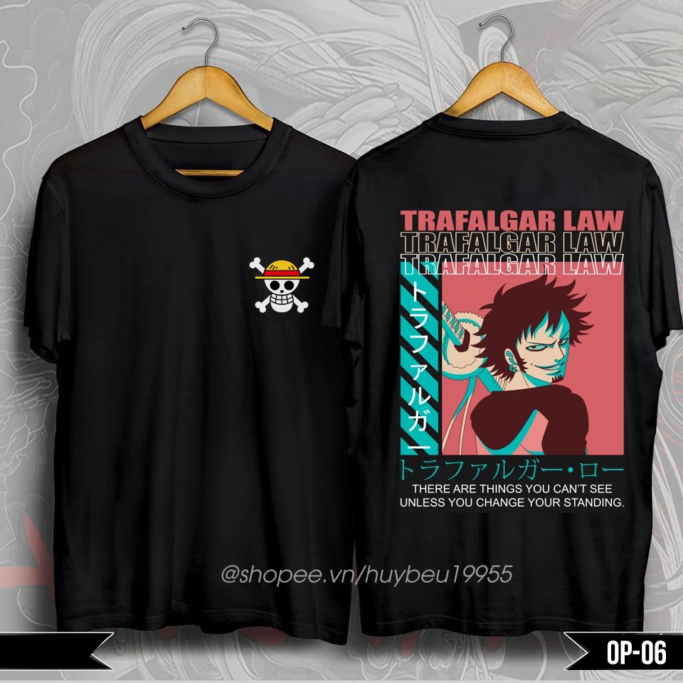 Áo thun onepiece, áo phông anime in hình one piece đảo hải tặc mẫu mới giá rẻ
