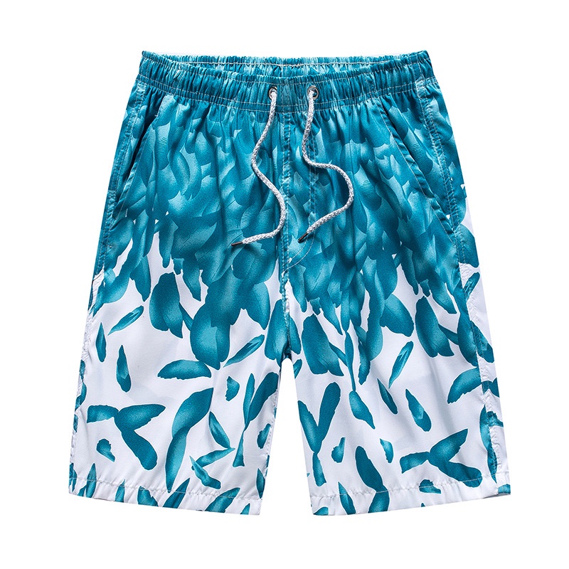 Nam giới quần bơi quần soóc thông thường quần short đi biển quần cắt cộng với kích thước lỏng lẻo bơi khô nhanh