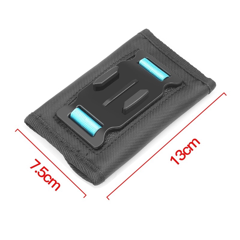Kẹp Gắn Ba Lô Xoay 360 Độ Cho gopro hero 9 8 7 6 5 Ba Lô insta360 one r xiaomi yi 4k sjcam eken
