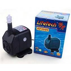 Bơm nước LifeTech AP-3500 - Bơm thủy canh. Bơm tạo thác nước non bộ. Bơm lọc tràn hồ cá.