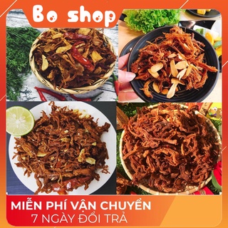 Khô heo cháy tỏi 500 gram - bo shop freeship 1kg khô gà lá chanh ngon loại 1 siêu ngon