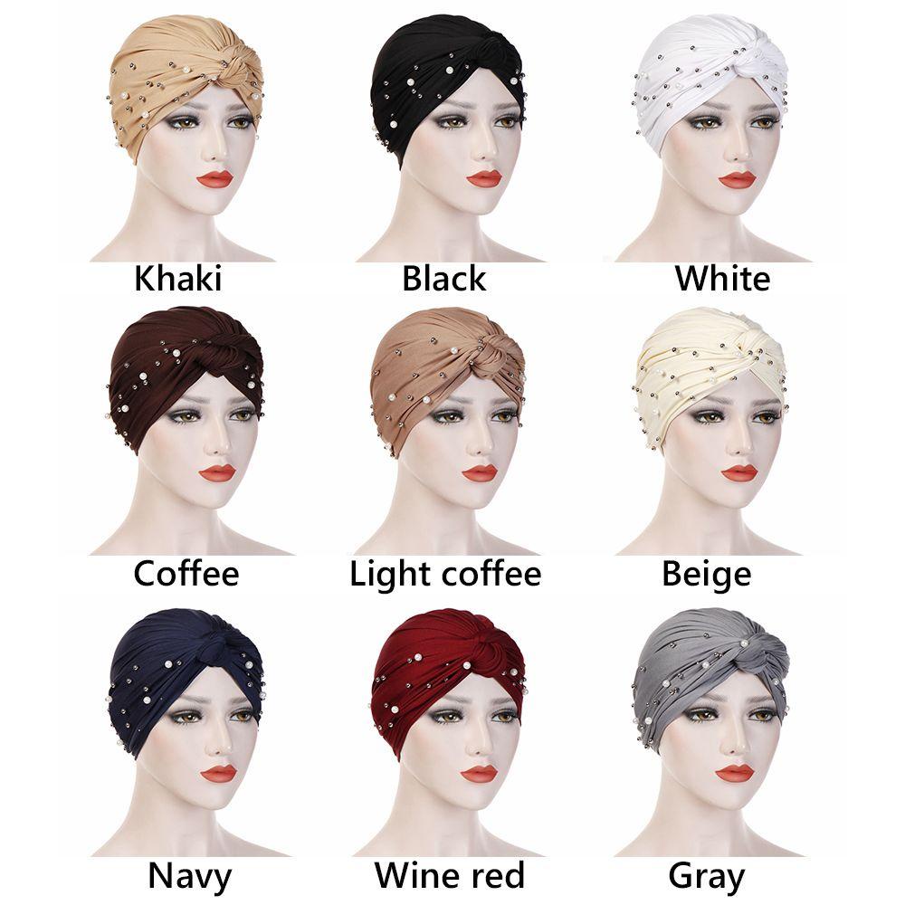 WONDER Mũ Turban Trùm Đầu Chống Rụng Tóc Cho Nữ