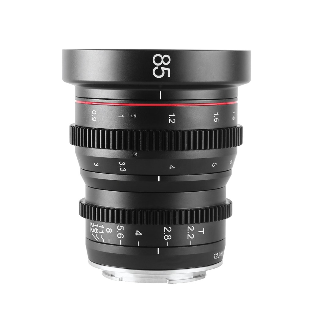 Ống Kính Meike 85mm T2.2 Manual Focus Cinema Lens cho M4/3 Sony Fujiflm