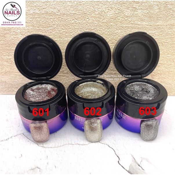 Gel nhũ ánh kim cương Barbie Mirage chính hãng cực đẹp - Gel nhũ Barbie Mirage nail vẽ móng sang chảnh lấp lánh (lẻ 1 hũ