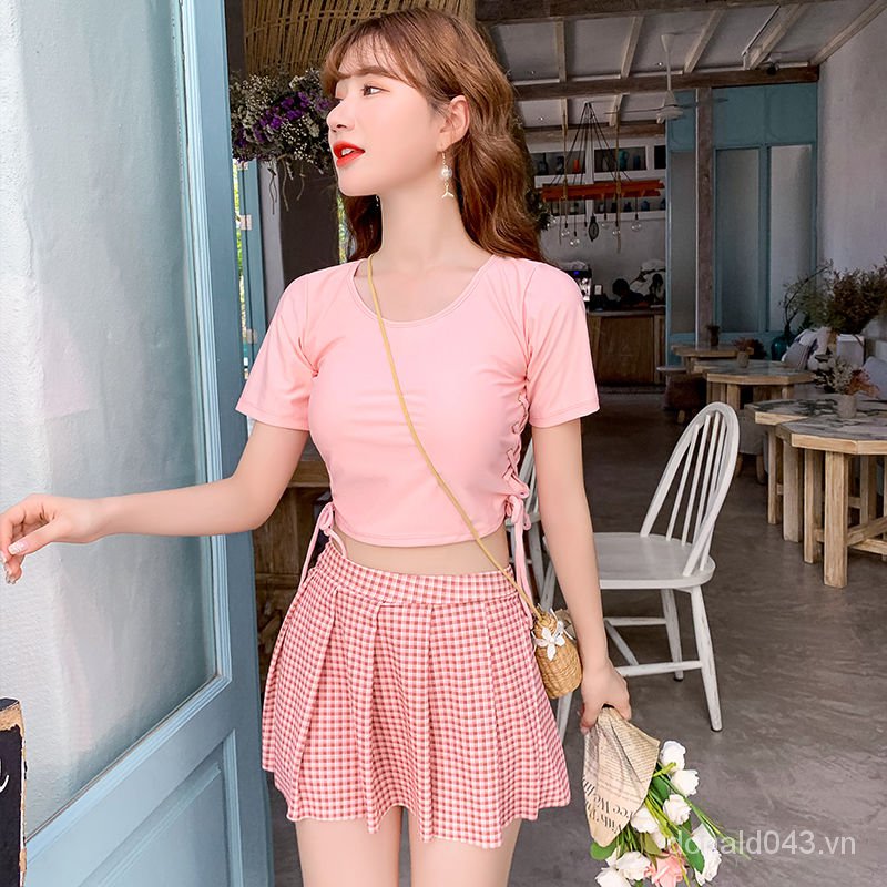 Đồ Bơi Hai Mảnh Hai Mảnh Phong Cách Hàn Quốc Cho Nữ | BigBuy360 - bigbuy360.vn