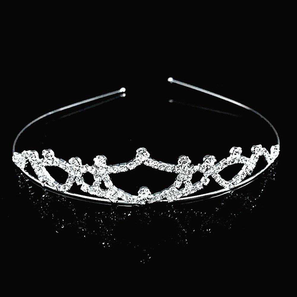 Vương Miện Thiết Kế Gợn Sóng Thời Trang Sang Trọng Cho Cô Dâu