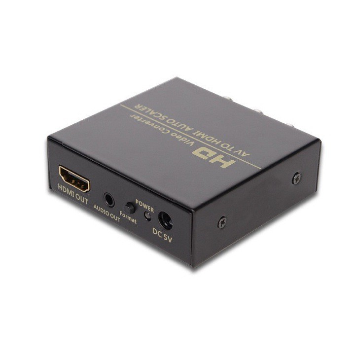 Bộ Chuyển đổi từ AV Audio Video Sang HDMI FJ-HA1308 - AV sang HDMI