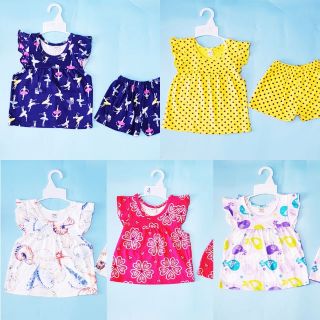 Combo 5 bộ đồ bộ bé gái