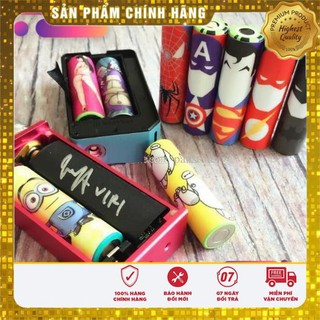 ⚡️GIÁ TỐT⚡️ Vỏ bọc pin 18650 PVC cách điện _ họa tiết