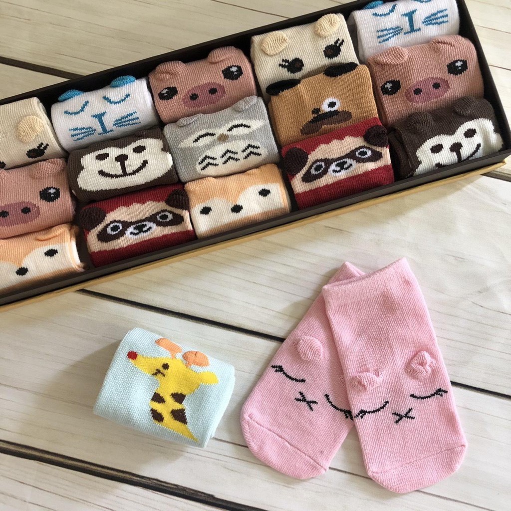 Tất vớ hàng Pony kid cổ cao chống trượt cho bé