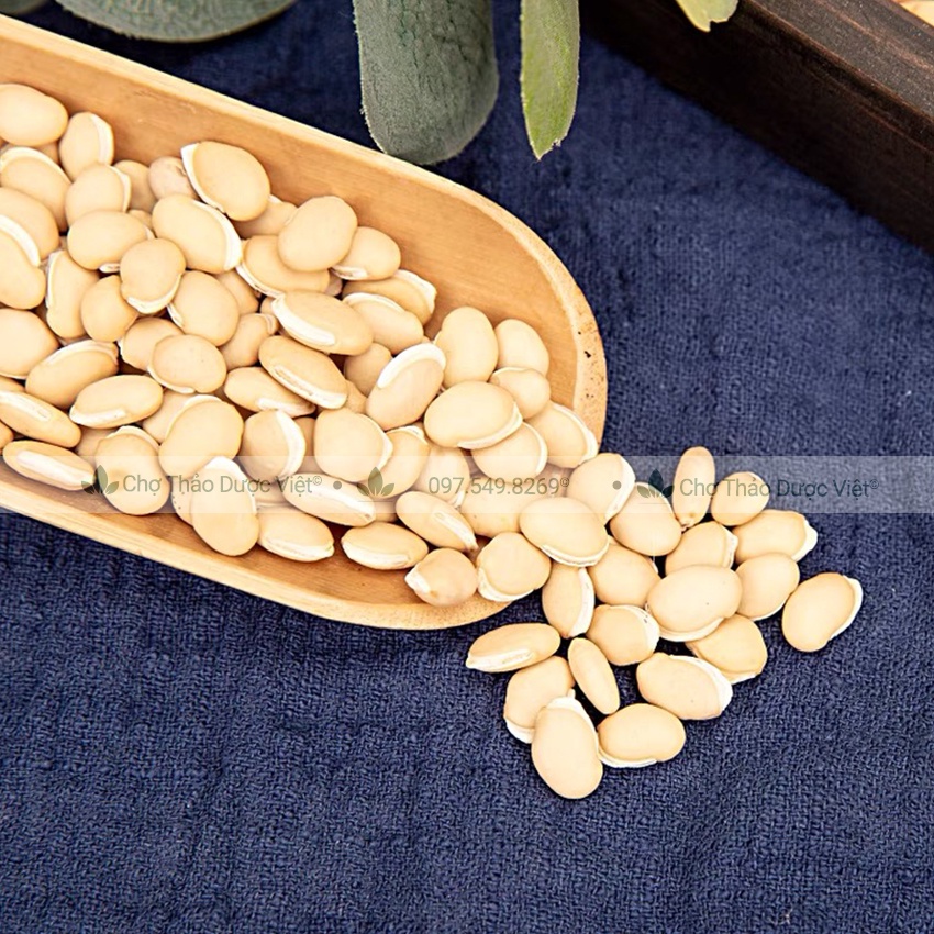 Bạch Biển Đậu 1kg (Đậu ván trắng khô sạch đẹp) - Chợ Thảo Dược Việt