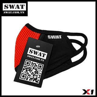 Khẩu trang Swat X1 Màu Đỏ Cao Cấp - Mặt Nạ Chống Nắng, Chống Tia Uv Đi Xe Máy