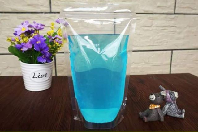 1kg túi zip 2 mặt trong, túi zip trong đáy đứng đủ size