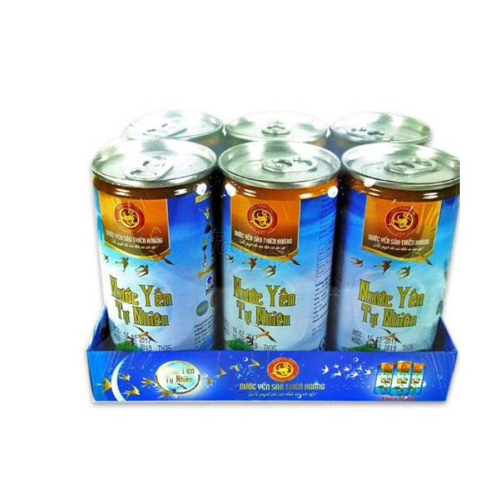 Combo 2 hộp yến lon Thiên Hoàng cao cấp 12 lon x 190ml