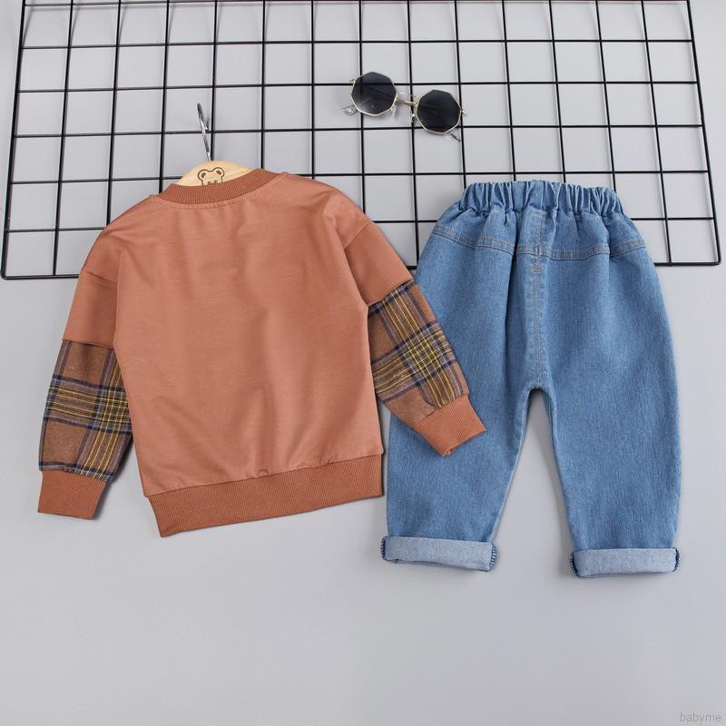 Set quần áo hoạt hình xinh xắn dành cho bé trai