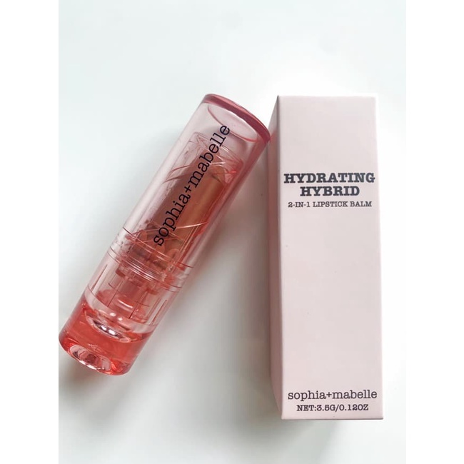 Sophia + Mabelle - Son Dưỡng Có Màu Hydrating Hybrid 2-In1 Lipstick Balm 3.5g