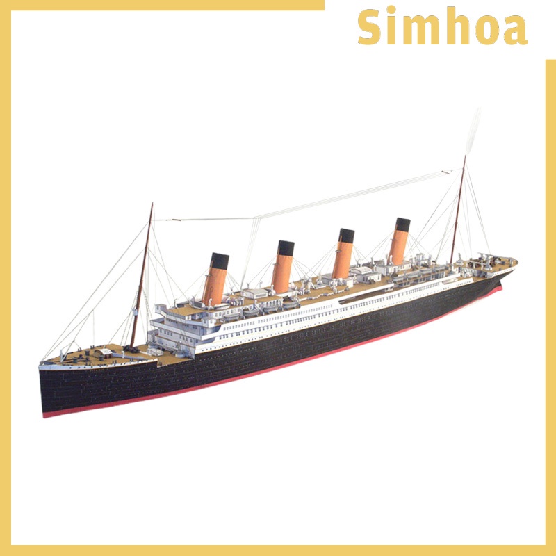Mô hình tàu Titanic 3D bằng giấy tỷ lệ 1/400