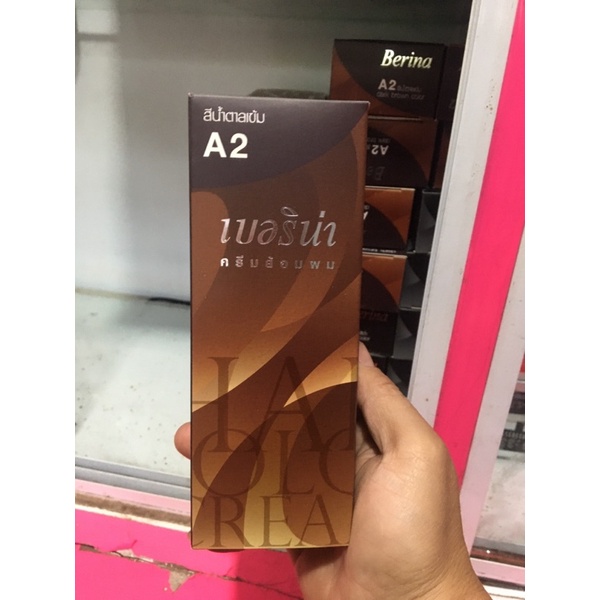 Thuốc nhuộm phủ bạc tóc berina A2