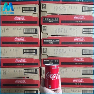 Coca Nhật Mini 160ml - Thùng 30 lon
