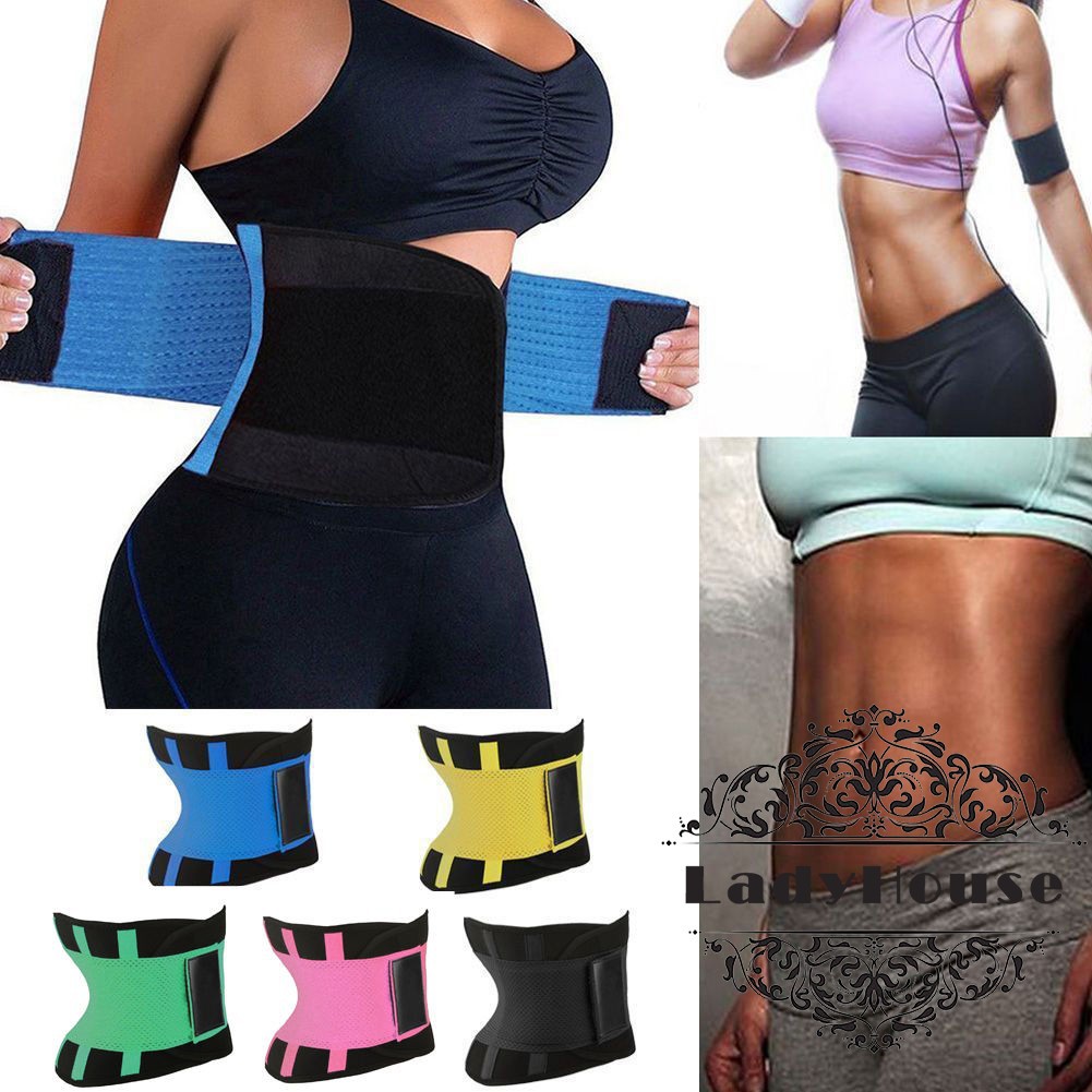 Đai nịt bụng giúp đốt mỡ cho nữ dùng khi tập thể thao