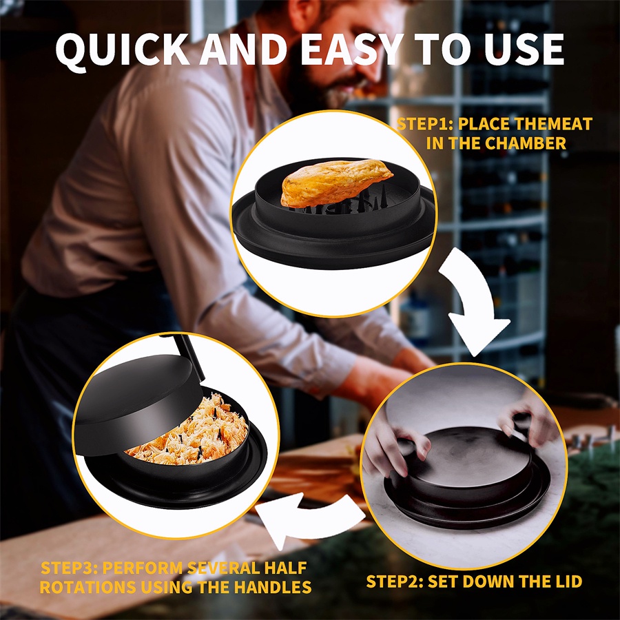 Máy xay, Máy Xé Thịt Gà, Làm Ruốc Đa Năng Tiện Lợi