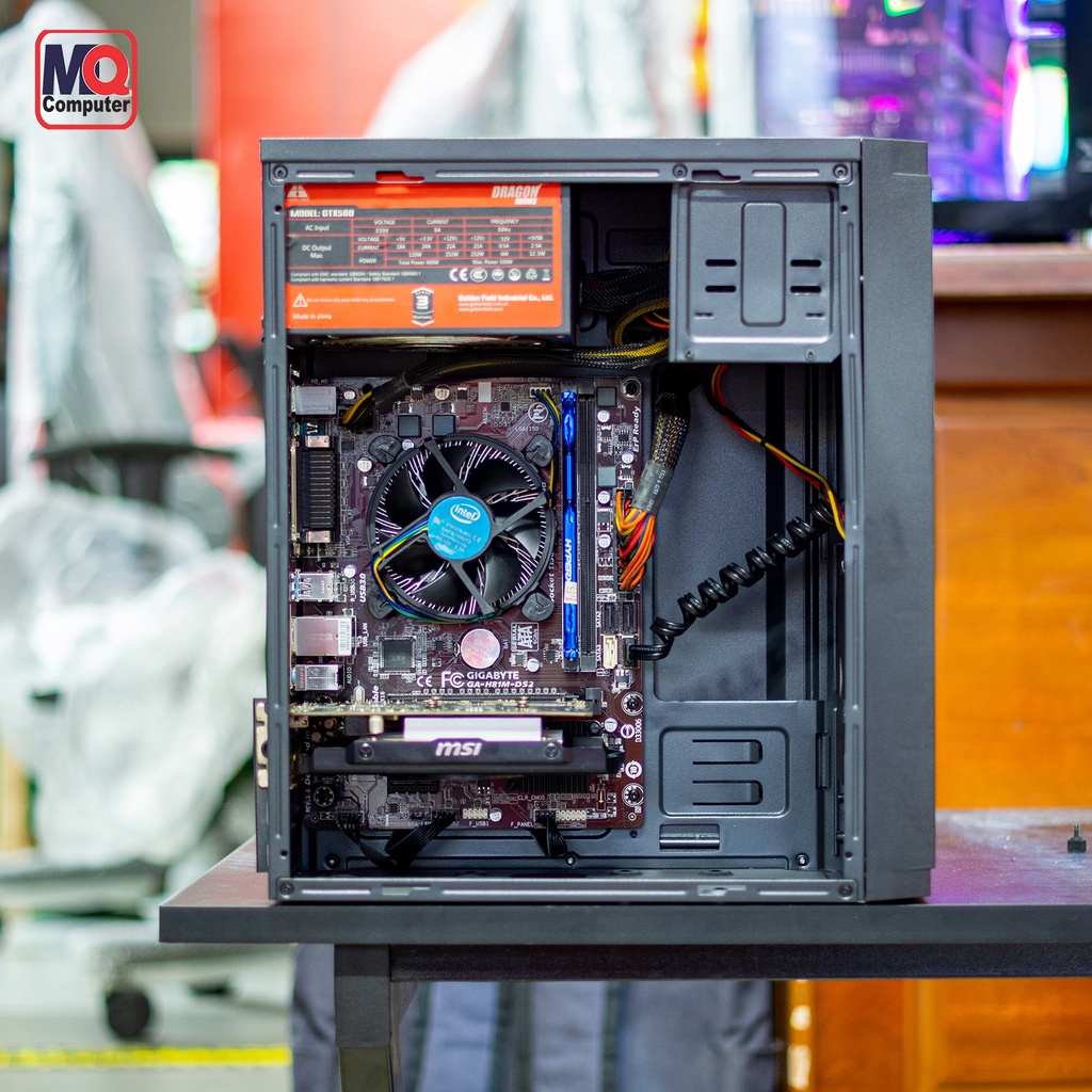 Bộ Máy Tính PC Văn Phòng, Học Online, Làm Việc Online H81 + I5 4th + Ram 8GB + SSD 120GB BẢO HÀNH 12 THÁNG