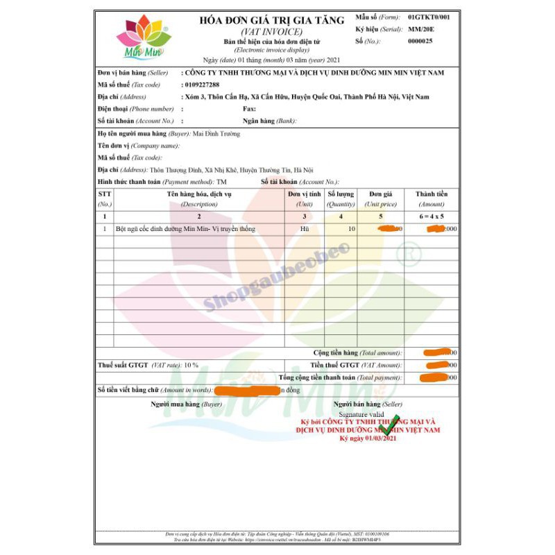 Ngũ Cốc Lợi Sữa - Mẫu mới 29 loại Hạt, Bột Ngũ Cốc Min Min (500GAM)