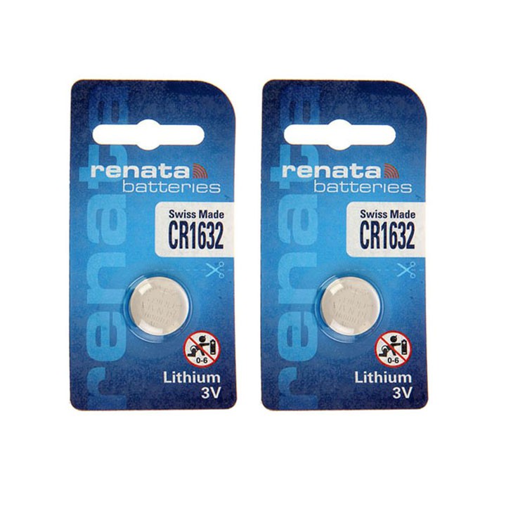 2 Pin Renata CR1632 lithium 3V chính hãng Renata Thụy Sĩ thumbnail