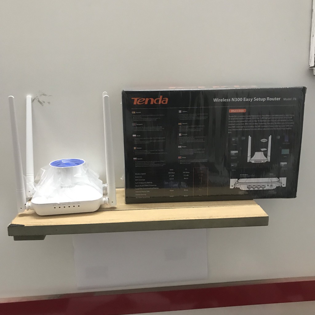 Bộ Phát WiFi TENDA_F6_ Băng Thông 300M Xuyên Tường Siêu Mạnh CHÍNH HÃNG | BigBuy360 - bigbuy360.vn