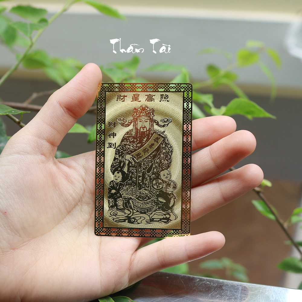 Thẻ Quan Công - Mang lại công danh sự nghiệp, thuận lợi may mắn