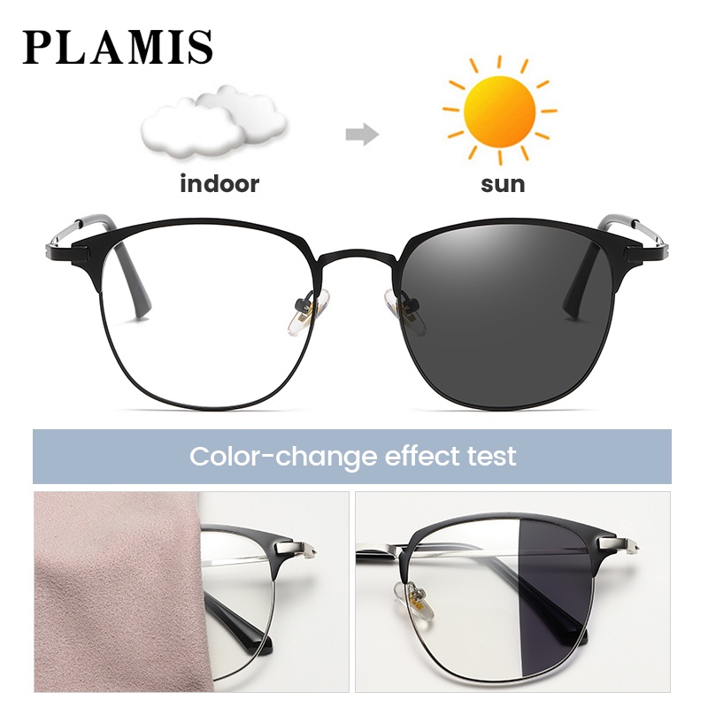 Mắt Kính Chống Bức Xạ Bằng Kim Loại Chống Ánh Sáng Xanh Dành Cho Nam Nữ