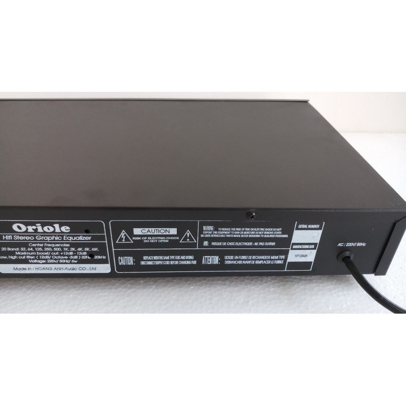 Lọc Xì Equalizer Oriole EQ9000 - Lọc âm Equalizer Oriole EQ9000