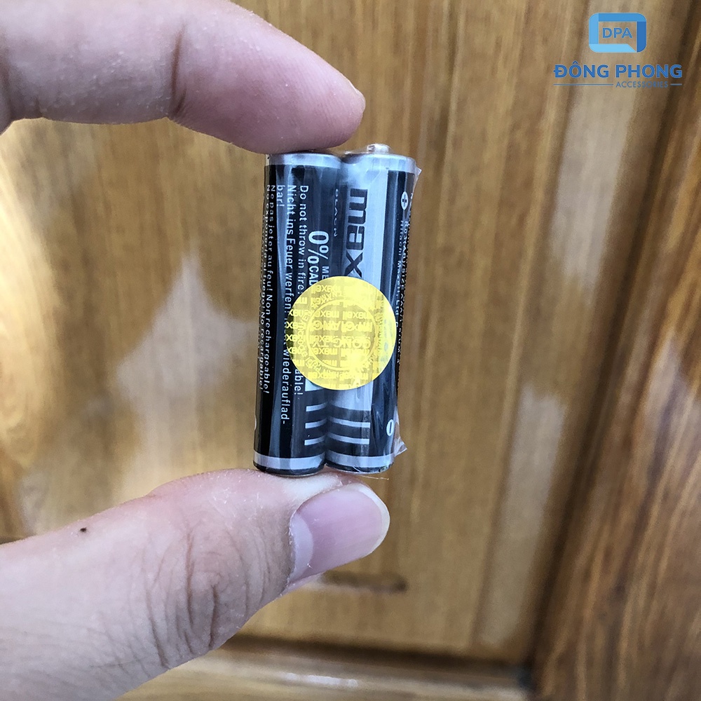 2 Viên Pin Maxell AAA Chính Hãng - Pin Tiểu Nhỏ