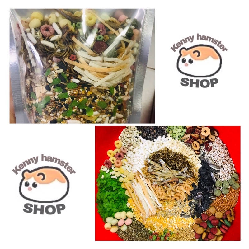 Thức Ăn Trộn Siêu Dinh Dưỡng Cho Hamster 500g