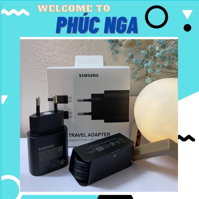 Bộ sạc nhanh Sam sung 25W Full Box