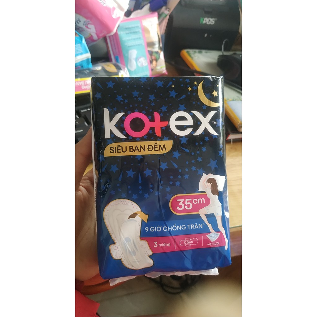 Gói Băng Vệ Sinh Kotex Style LST Cánh Đêm 35cm