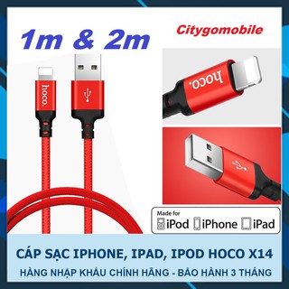 Dây Cáp Sạc Hoco 2M Linghtning cho iphone, ipad , ipod Siêu Tiện Dụng.