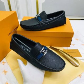 Giày lười mọi da nam LVv mới