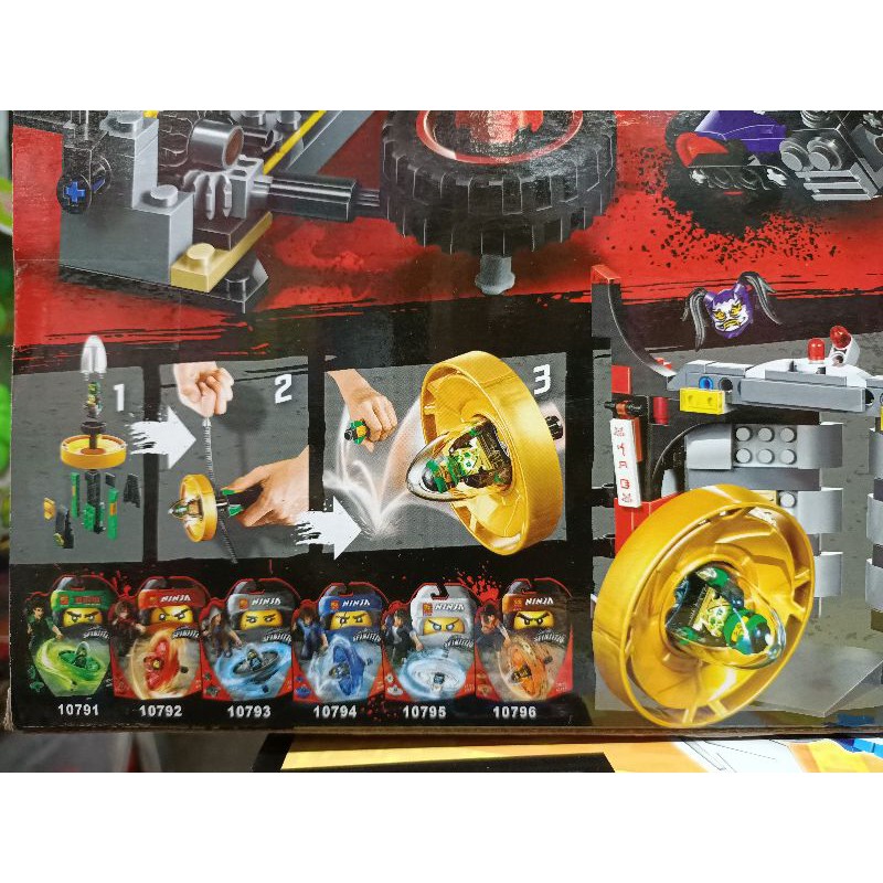 Xếp hình lắp ghép lê gô NINJA 10804